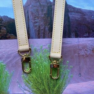 NWOT Mcraft® Vachetta Leather C-B Strap Compatible with Louis Vuitton. E…